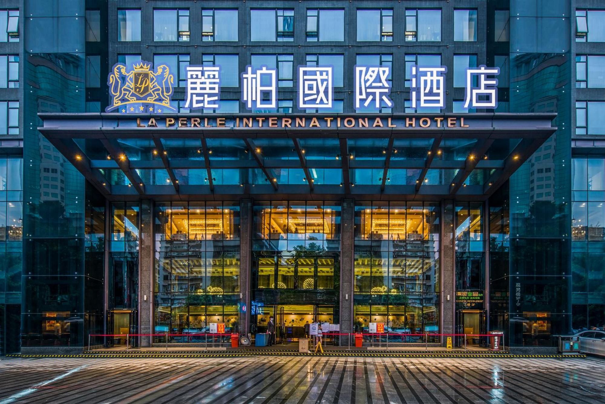 La Perle International Hotel - Free Shuttle Between Hotel And Exhibition Center During Canton Fair & Exhibitor Registration Counter Dış mekan fotoğraf