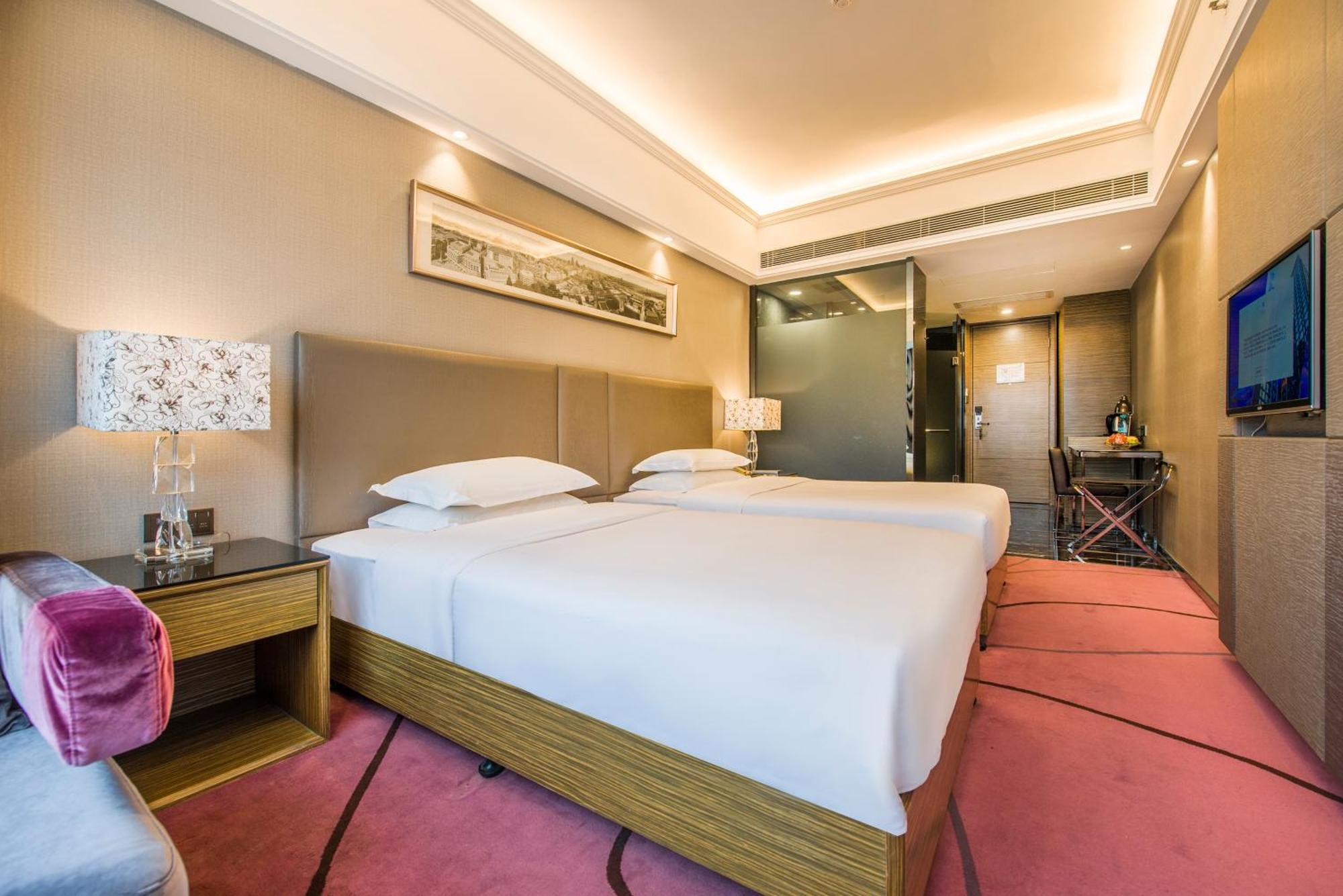 La Perle International Hotel - Free Shuttle Between Hotel And Exhibition Center During Canton Fair & Exhibitor Registration Counter Oda fotoğraf