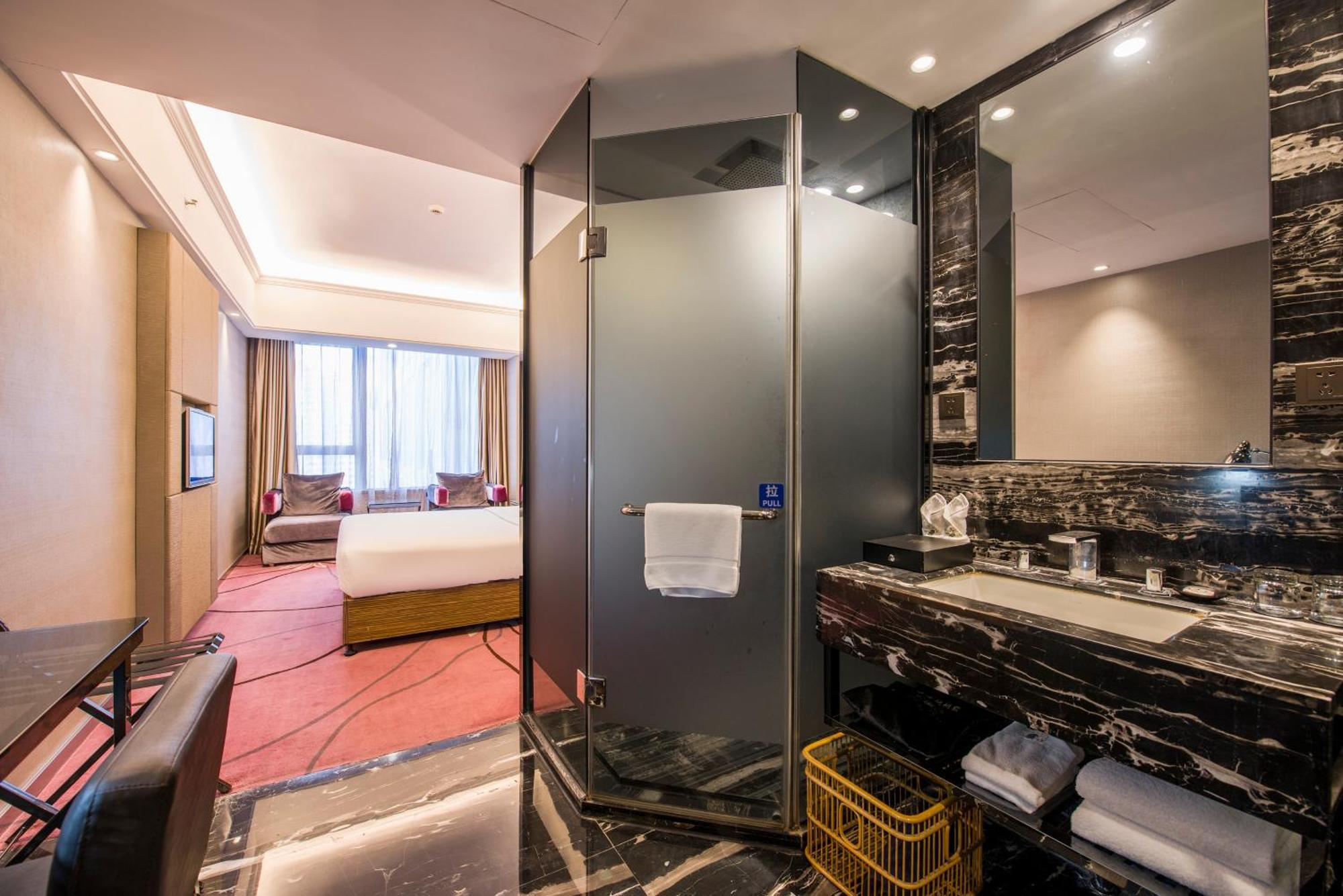La Perle International Hotel - Free Shuttle Between Hotel And Exhibition Center During Canton Fair & Exhibitor Registration Counter Oda fotoğraf