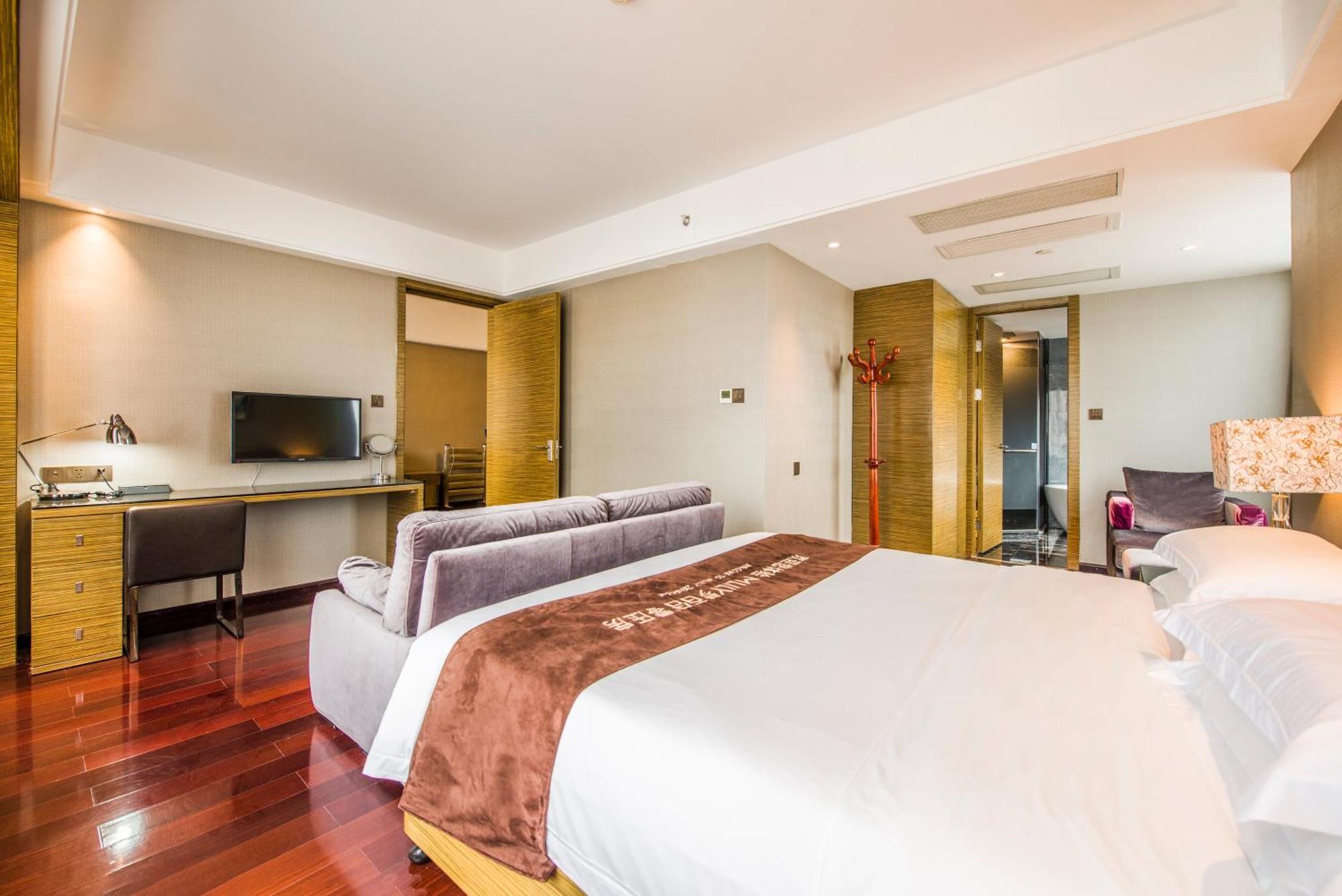 La Perle International Hotel - Free Shuttle Between Hotel And Exhibition Center During Canton Fair & Exhibitor Registration Counter Oda fotoğraf