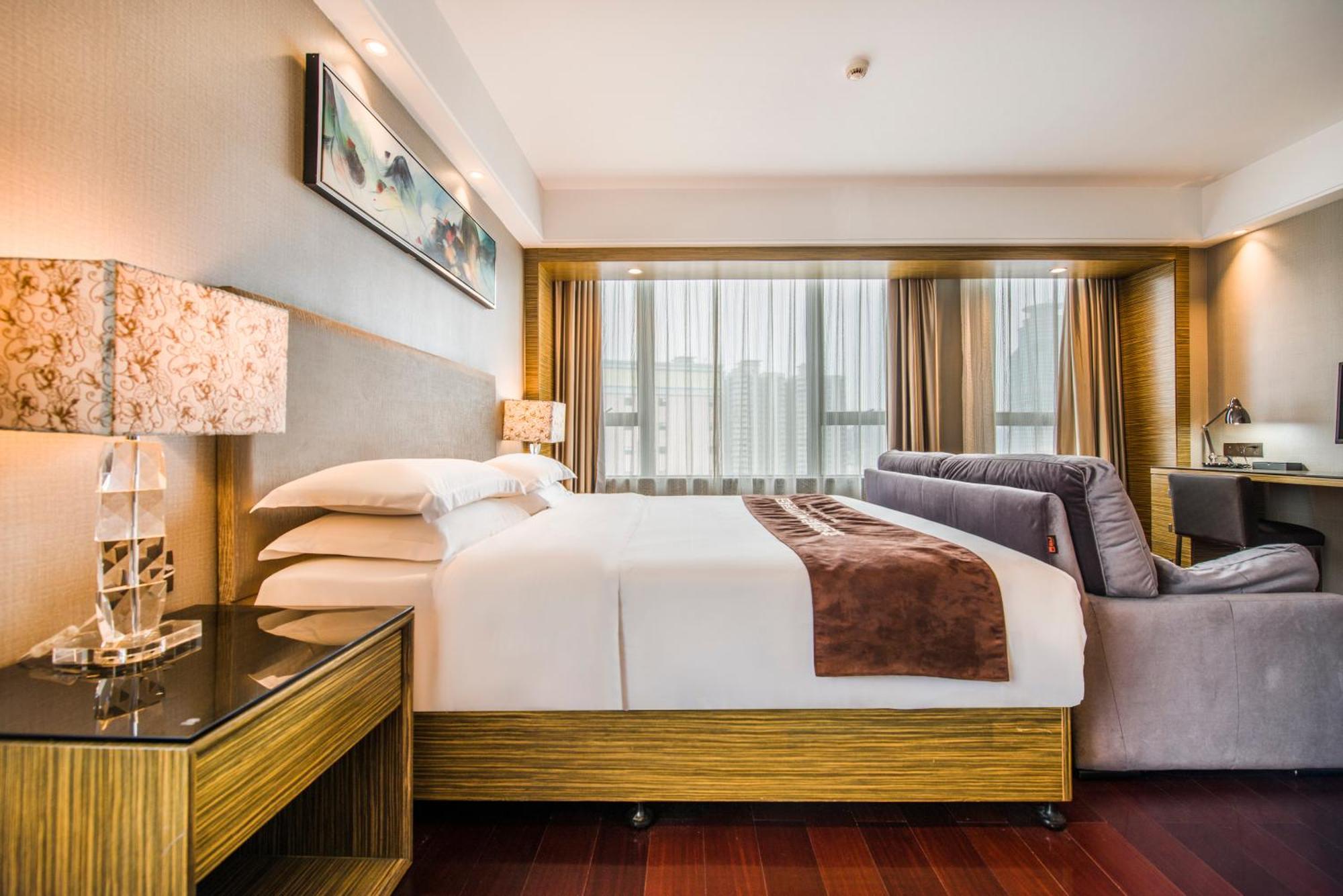 La Perle International Hotel - Free Shuttle Between Hotel And Exhibition Center During Canton Fair & Exhibitor Registration Counter Oda fotoğraf