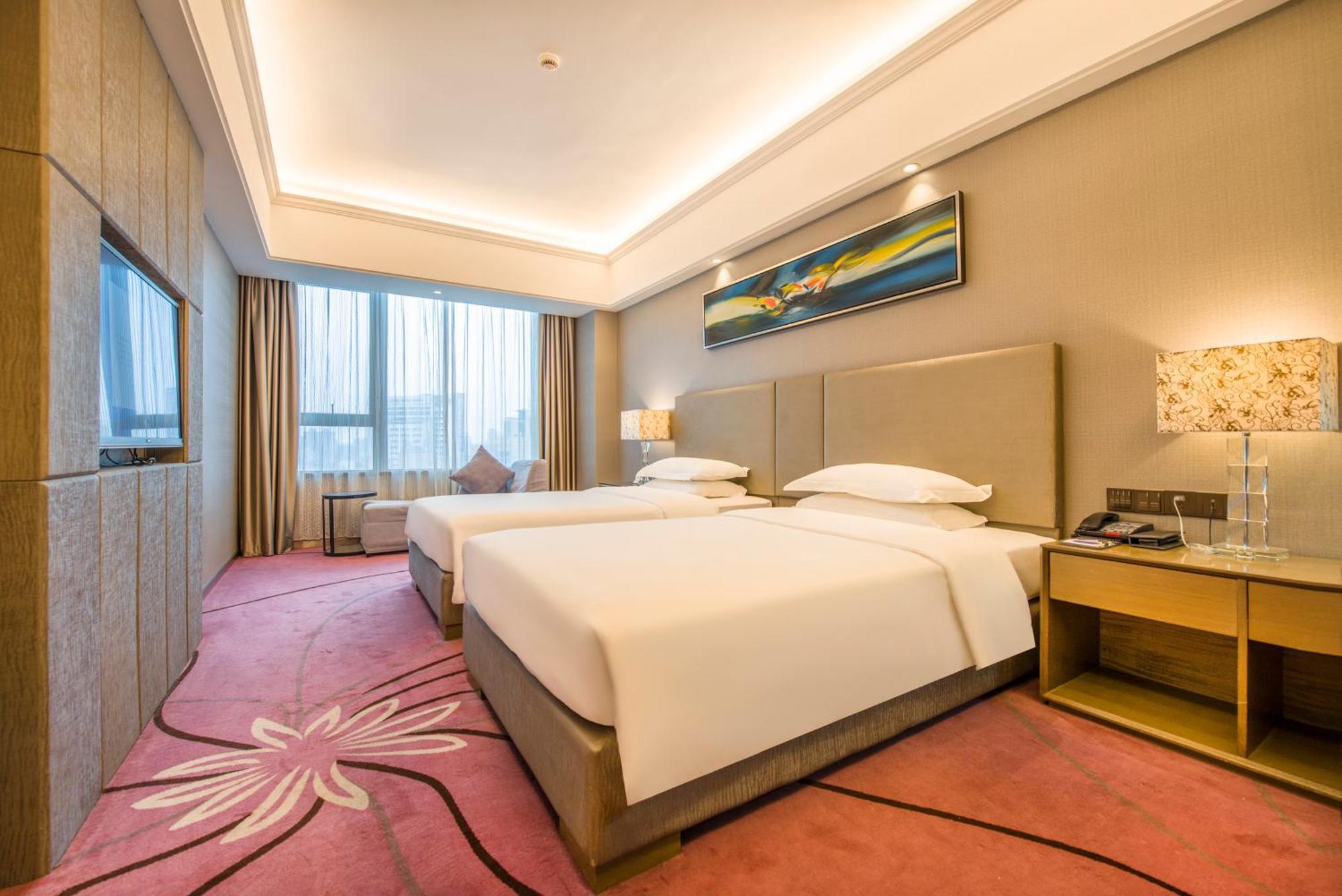 La Perle International Hotel - Free Shuttle Between Hotel And Exhibition Center During Canton Fair & Exhibitor Registration Counter Oda fotoğraf
