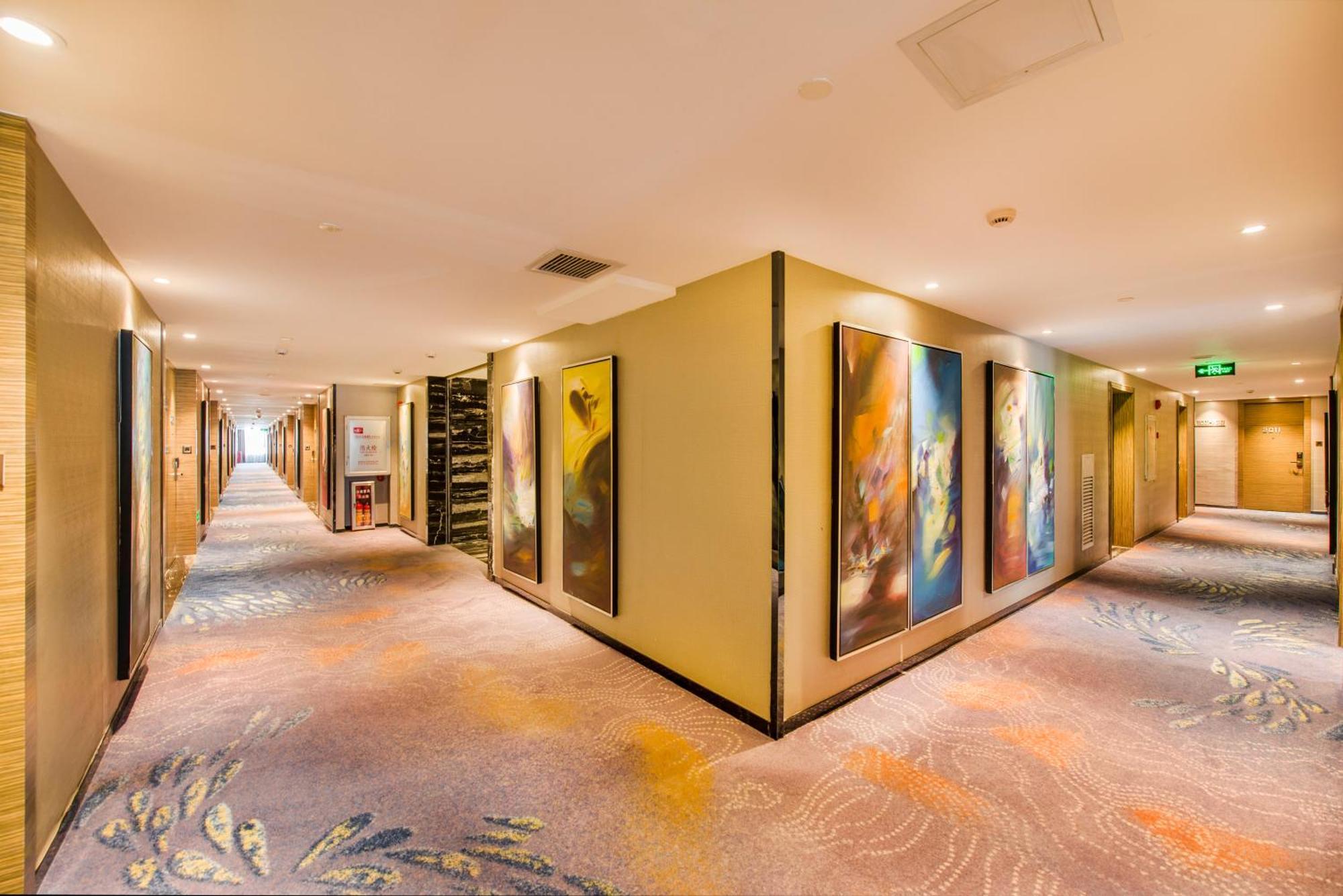 La Perle International Hotel - Free Shuttle Between Hotel And Exhibition Center During Canton Fair & Exhibitor Registration Counter Dış mekan fotoğraf