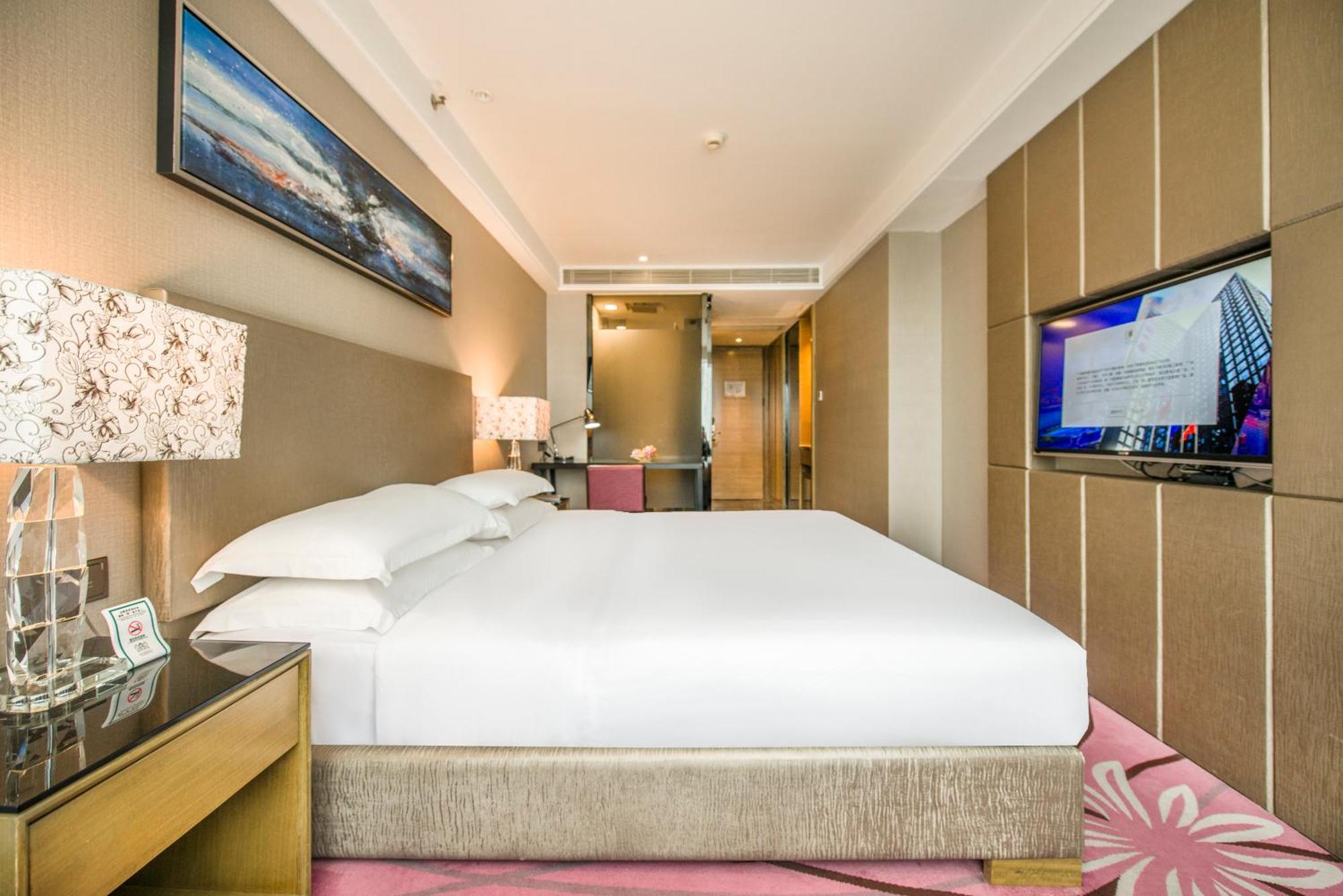 La Perle International Hotel - Free Shuttle Between Hotel And Exhibition Center During Canton Fair & Exhibitor Registration Counter Oda fotoğraf