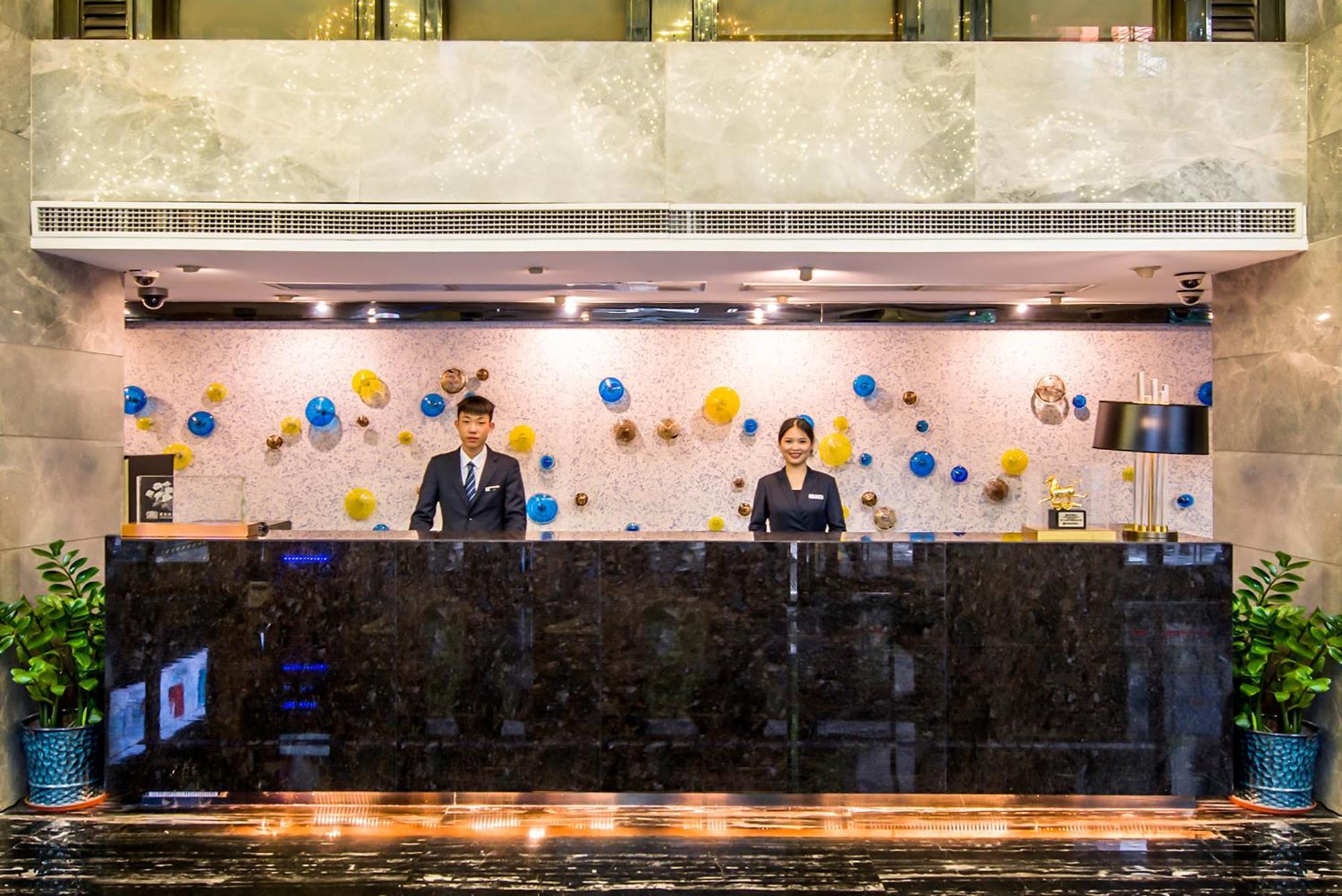 La Perle International Hotel - Free Shuttle Between Hotel And Exhibition Center During Canton Fair & Exhibitor Registration Counter Dış mekan fotoğraf