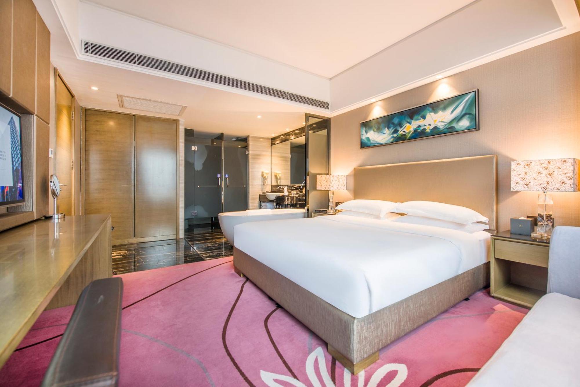 La Perle International Hotel - Free Shuttle Between Hotel And Exhibition Center During Canton Fair & Exhibitor Registration Counter Oda fotoğraf