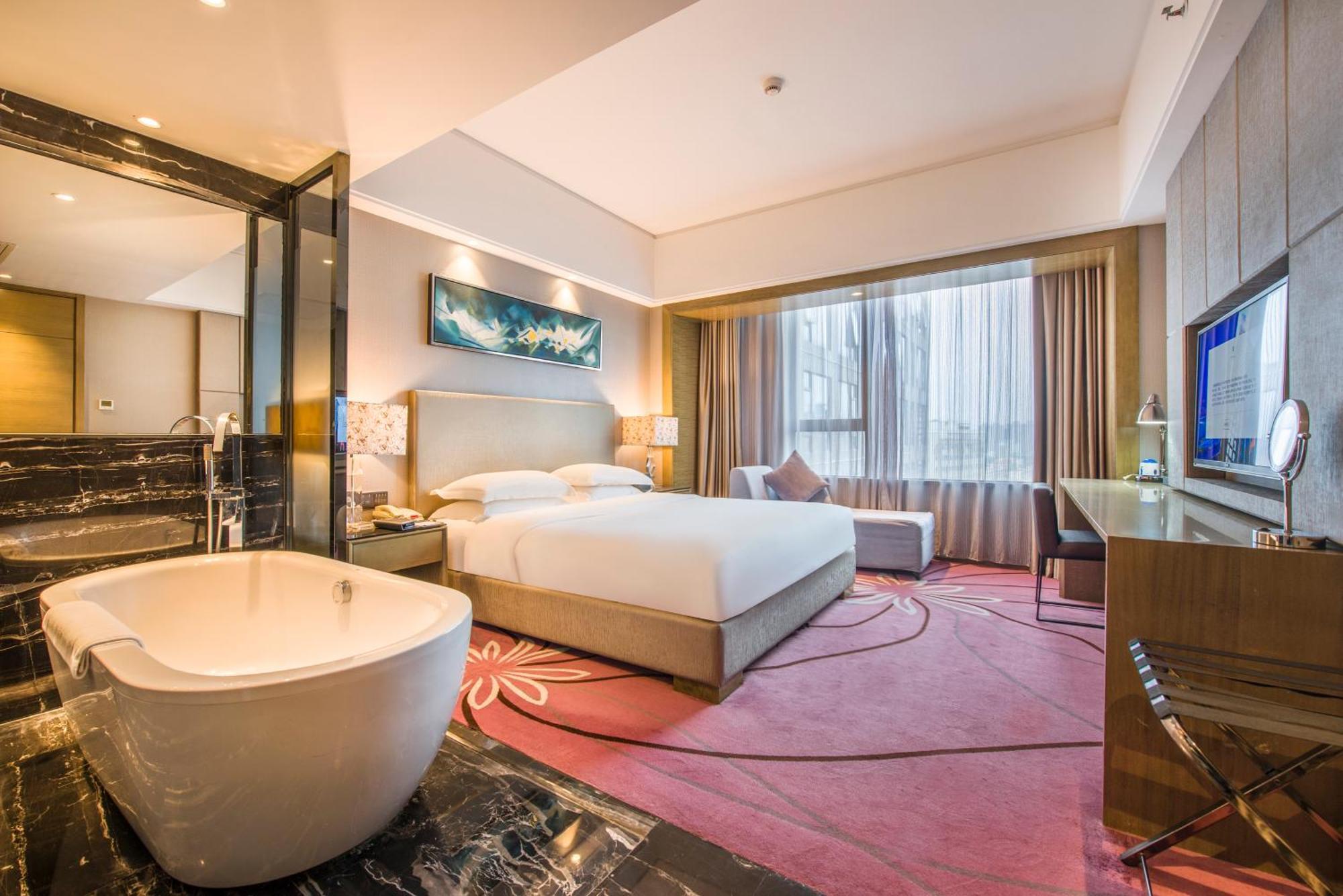 La Perle International Hotel - Free Shuttle Between Hotel And Exhibition Center During Canton Fair & Exhibitor Registration Counter Oda fotoğraf