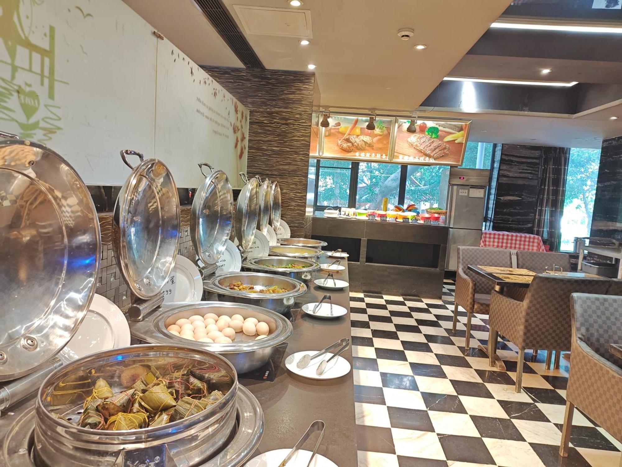 La Perle International Hotel - Free Shuttle Between Hotel And Exhibition Center During Canton Fair & Exhibitor Registration Counter Dış mekan fotoğraf