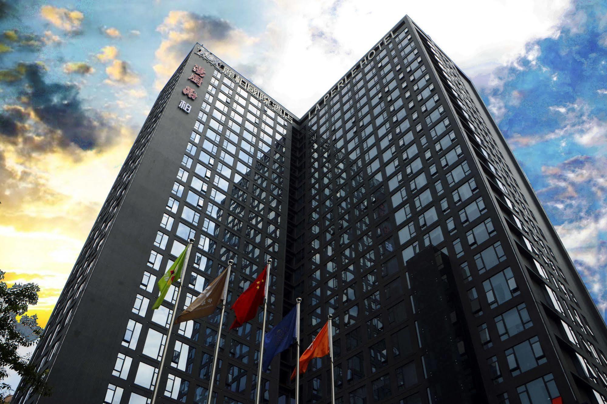La Perle International Hotel - Free Shuttle Between Hotel And Exhibition Center During Canton Fair & Exhibitor Registration Counter Dış mekan fotoğraf